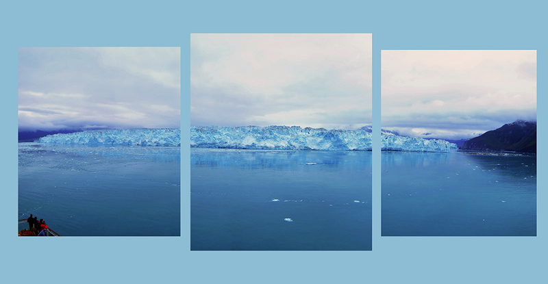 Iceberg in Three Parts by Liz Hextall